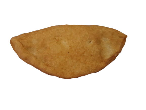 Langos cu sunca si cascaval